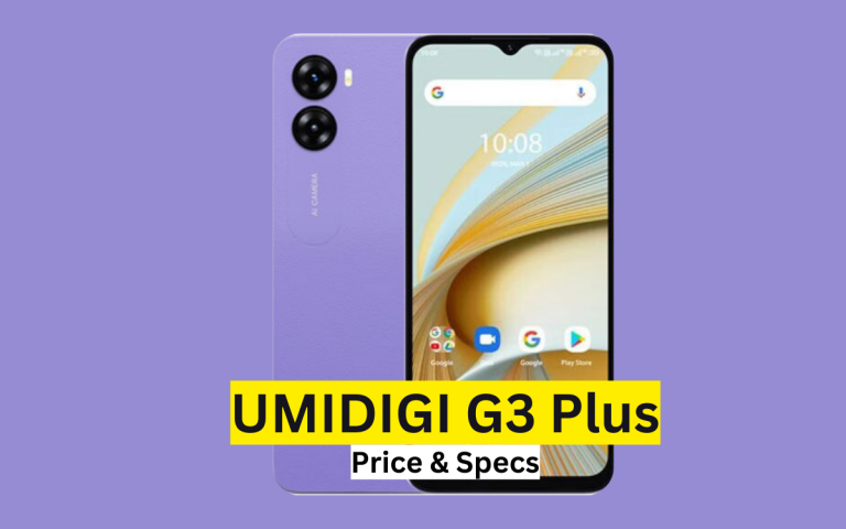 UMIDIGI G3 Plus Price in Pakistan & Specification