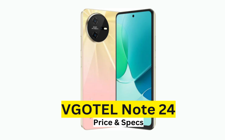 VGOTEL Note 24 Price in Pakistan & Specification