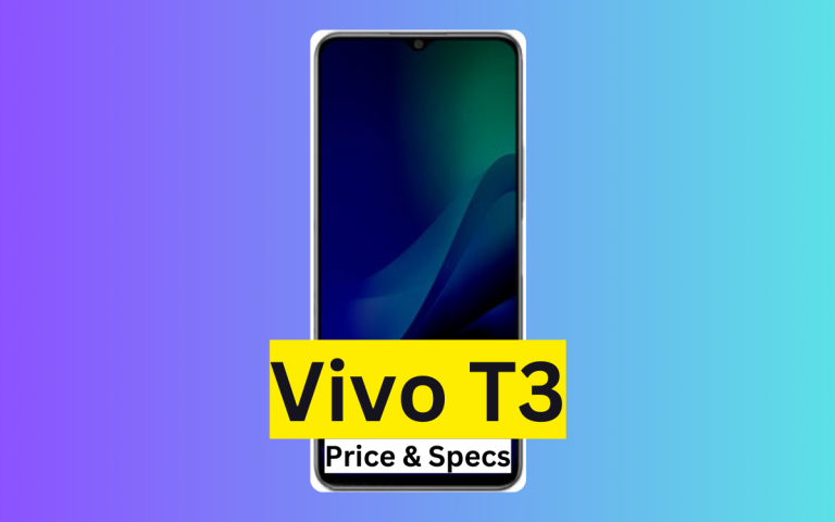 Vivo T3 Price in Pakistan & Specification