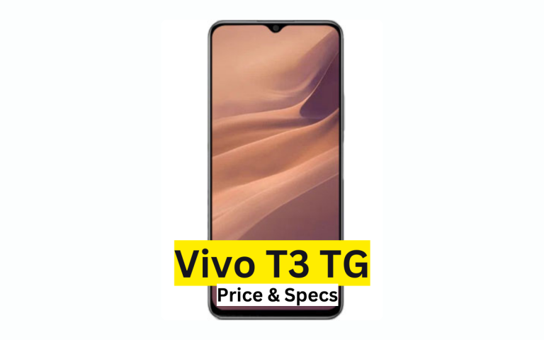 Vivo T3 TG Price in Pakistan & Specification