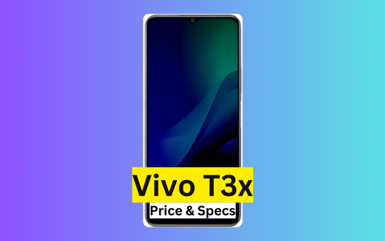 Vivo T3x Price in Pakistan & Specification
