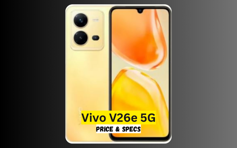 Vivo V26e 5G Price in Pakistan & Specification