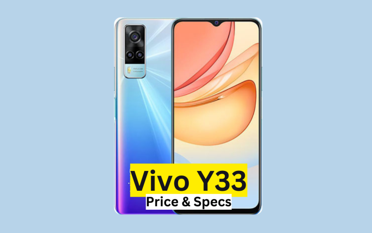 Vivo Y33 Price in Pakistan & Specification