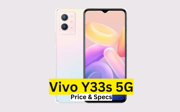Vivo Y33s 5G Price in Pakistan & Specification