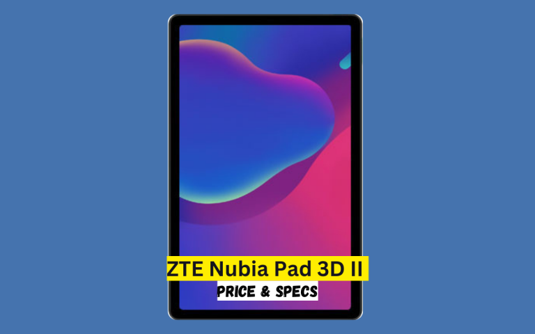 ZTE Nubia Pad 3D II Price in Pakistan & Specification